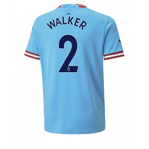 Dres Manchester City Kyle Walker #2 Domaci 2022-23 Kratak Rukav